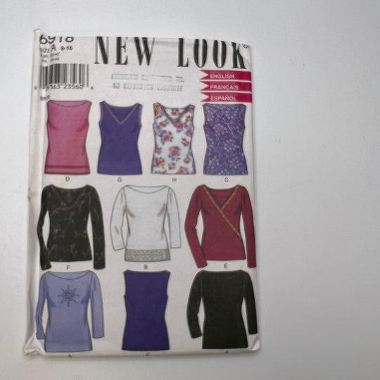 Sewing Pattern - Womenswear - New Look 6918
