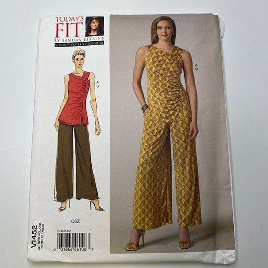Sewing Pattern - Womenswear - Vogue 1452