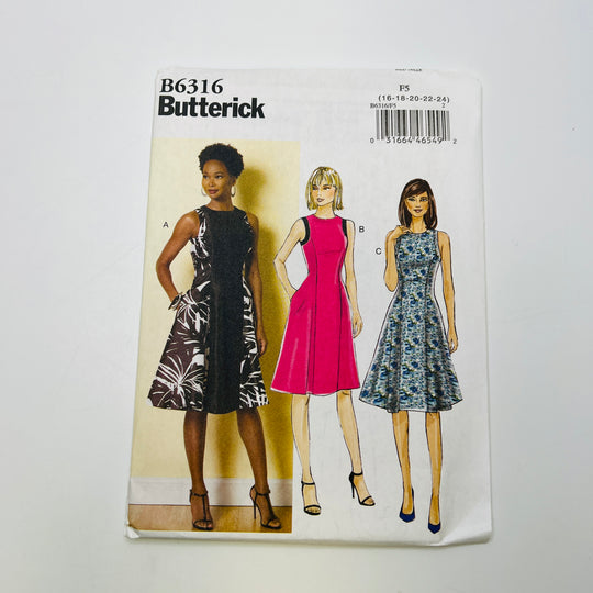 Sewing Pattern - Womenswear - Butterick 6316