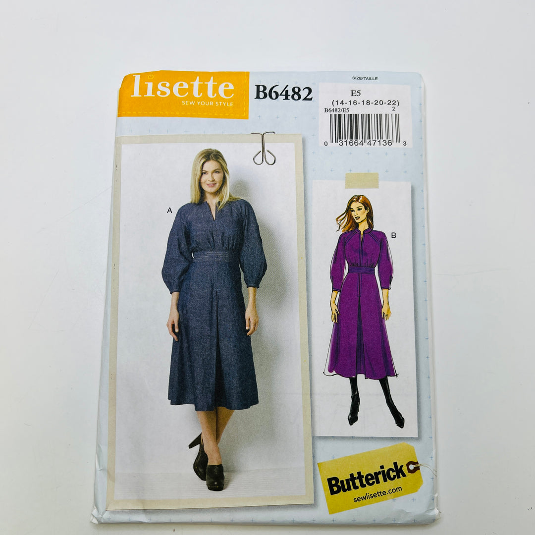 Sewing Pattern - Womenswear - Butterick 6482