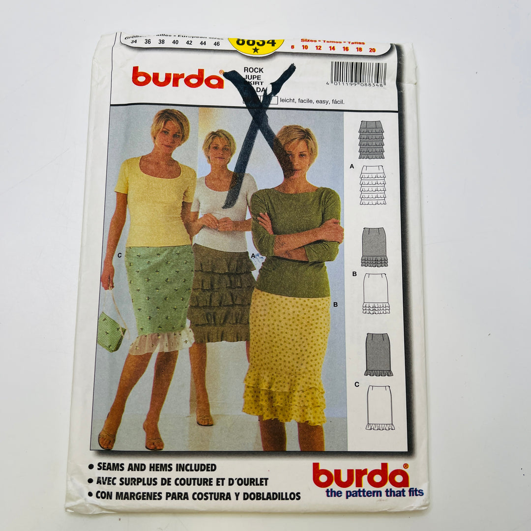 Sewing Pattern - Womenswear - Burda 8834
