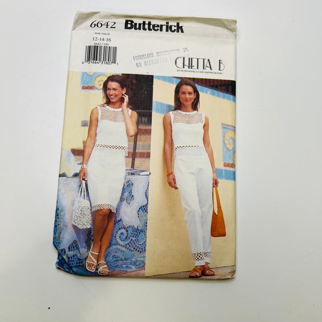 Sewing Pattern - Womenswear - Butterick 6642