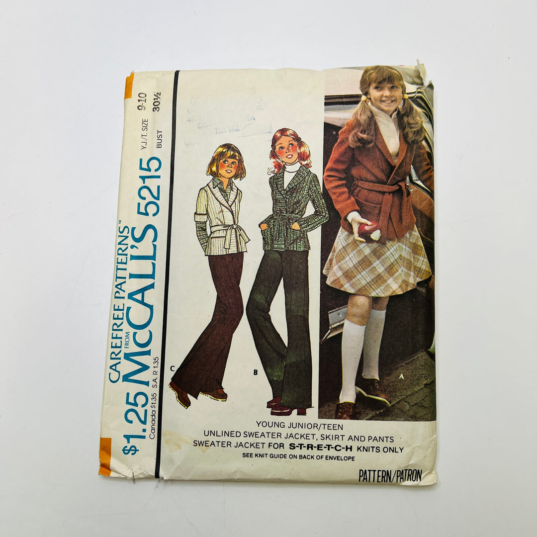 Sewing Pattern - Junior - McCall&