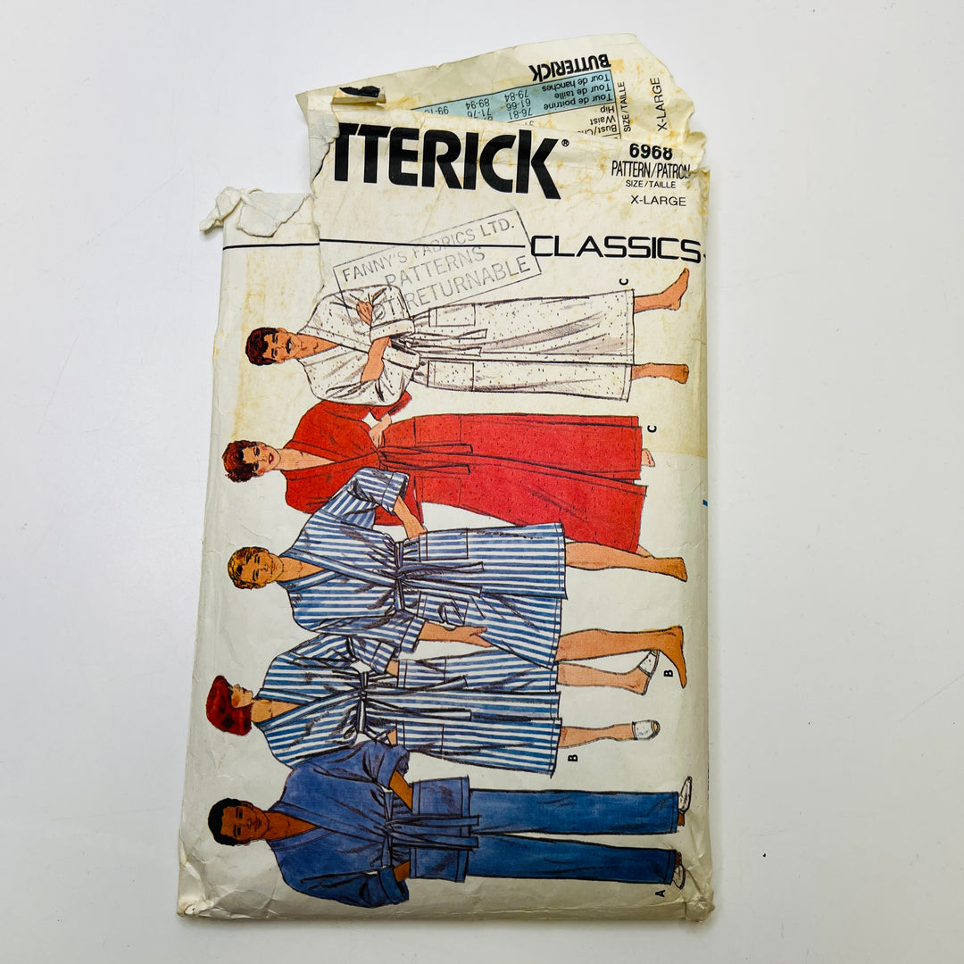 Sewing Pattern - Menswear - Butterick 6968