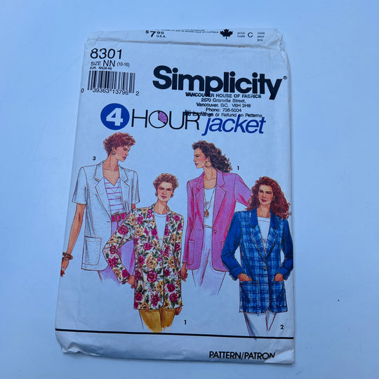 Sewing Pattern - Womenswear - Simplicity 8301