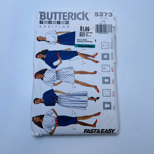 Sewing Pattern - Womenswear - Butterick 5273