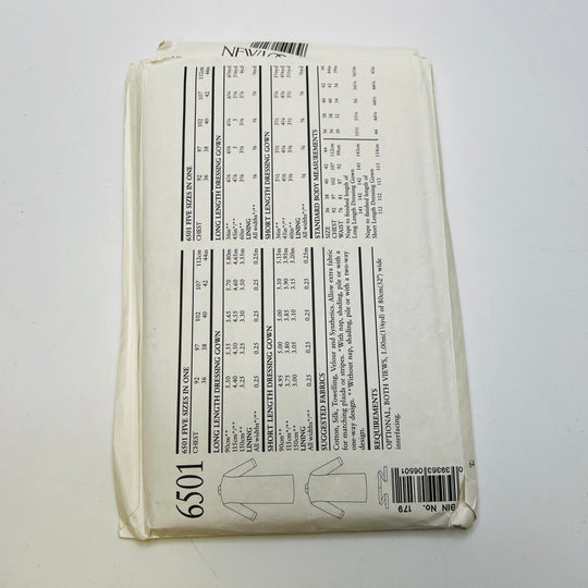Sewing Pattern - Menswear - New Look 6501