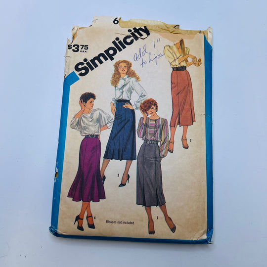 Sewing Pattern - Womenswear - Simplicity 6509