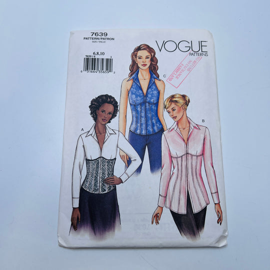 Sewing Pattern - Womenswear - Vogue 7639