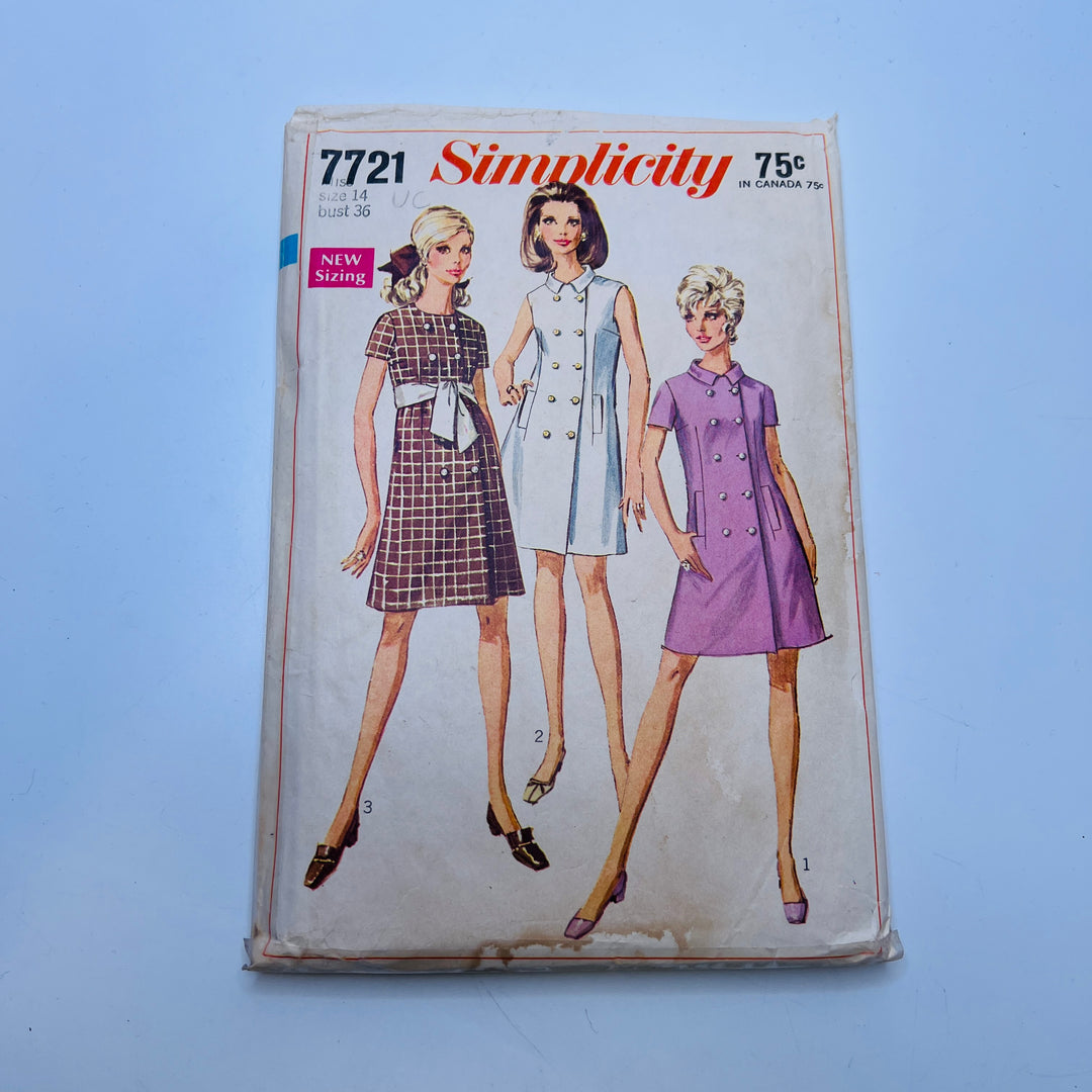 Sewing Pattern - Womenswear - Simplicity 7721