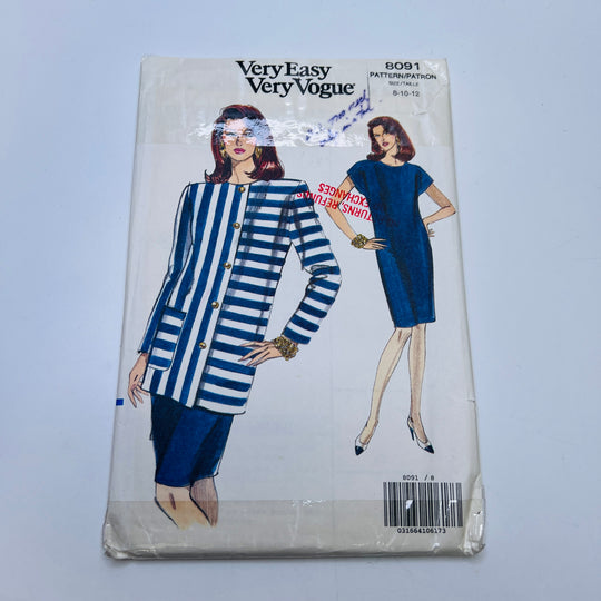 Sewing Pattern - Womenswear - Vogue 8091