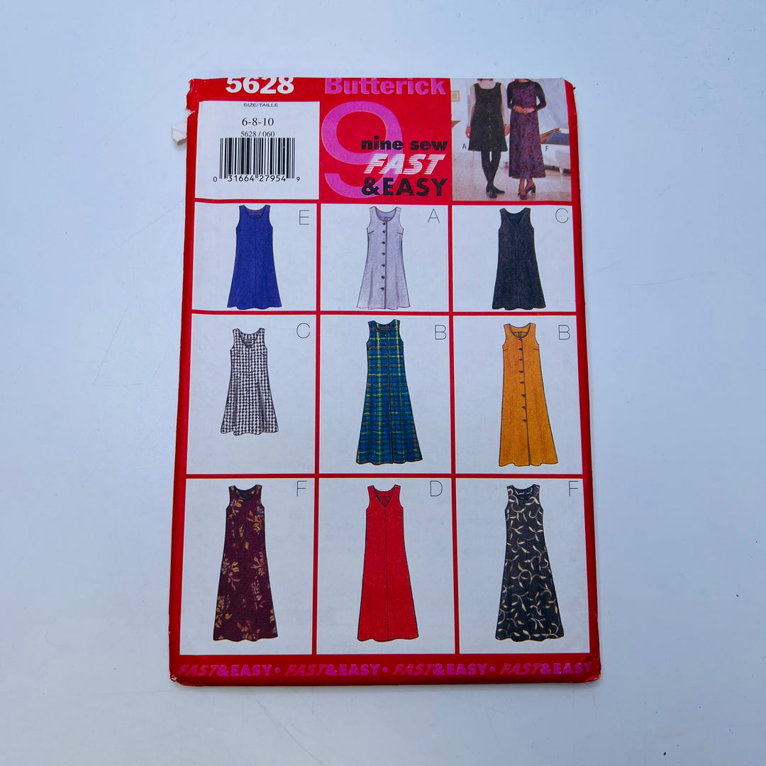 Sewing Pattern - Womenswear - Butterick 5628