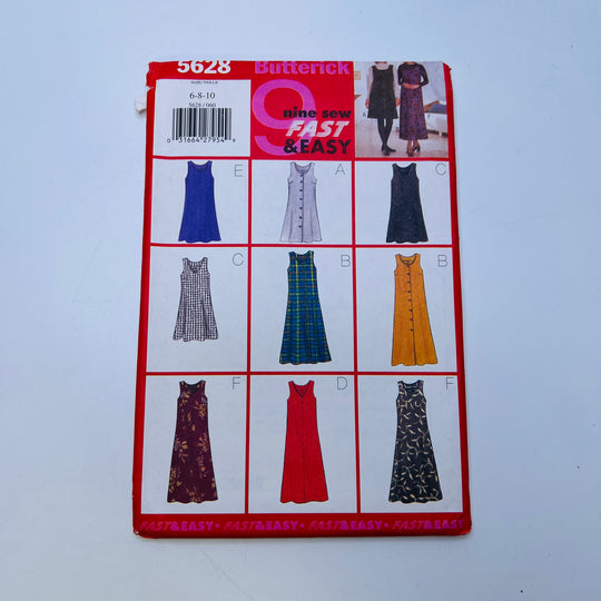 Sewing Pattern - Womenswear - Butterick 5628