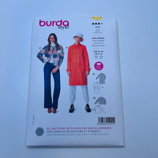 Sewing Pattern - Womenswear - Burda 5992