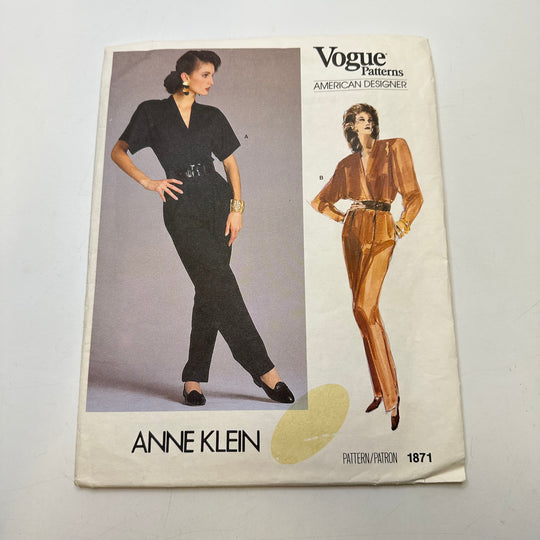 Sewing Pattern - Womenswear - Vogue 1871
