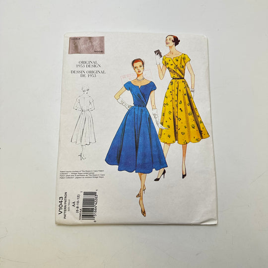 Sewing Pattern - Womenswear - Vogue 1043