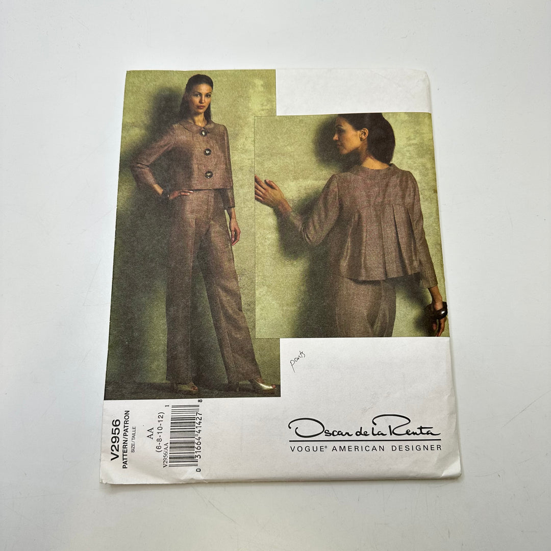 Sewing Pattern - Womenswear - Vogue 2956