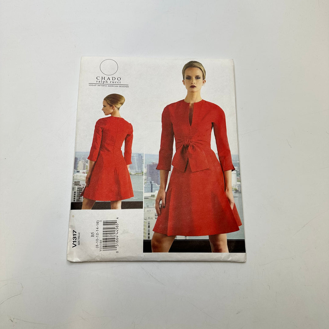 Sewing Pattern - Womenswear - Vogue 1317