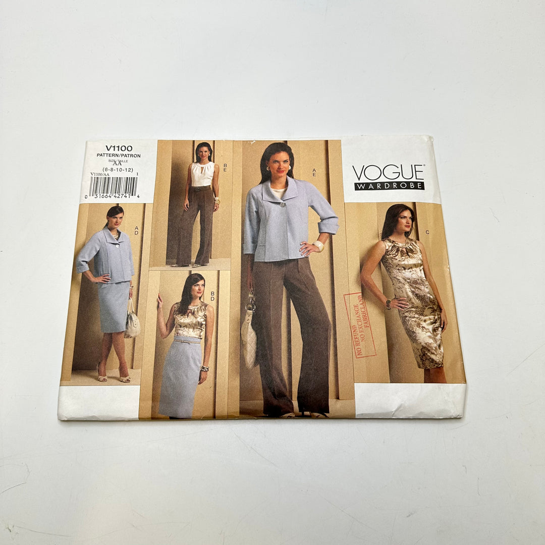 Sewing Pattern - Womenswear - Vogue 1100