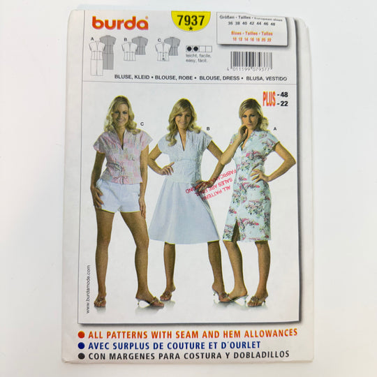 Sewing Pattern - Womenswear - Burda 7937