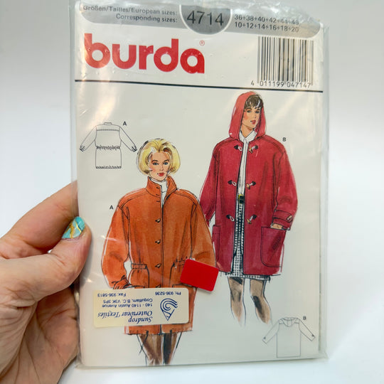 Sewing Pattern - Womenswear - Burda 4714