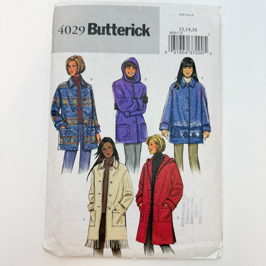 Sewing Pattern - Womenswear - Butterick 4029