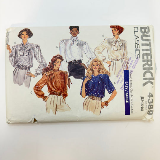 Sewing Pattern - Womenswear - Butterick 4389