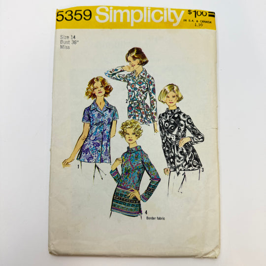 Sewing Pattern - Womenswear - Simplicity 5359