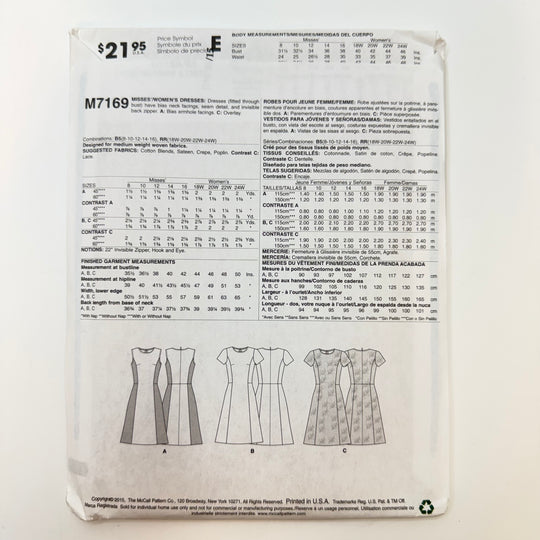 Sewing Pattern - Womenswear - McCall&
