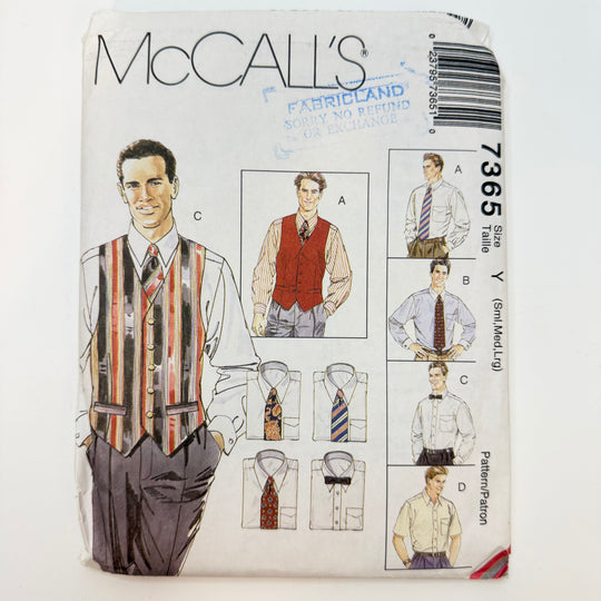 Sewing Pattern - Menswear - McCall&