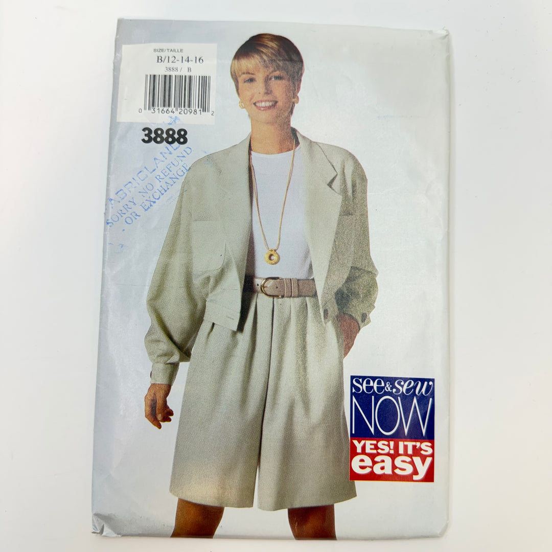 Sewing Pattern - Womenswear - See &amp; Sew 3888