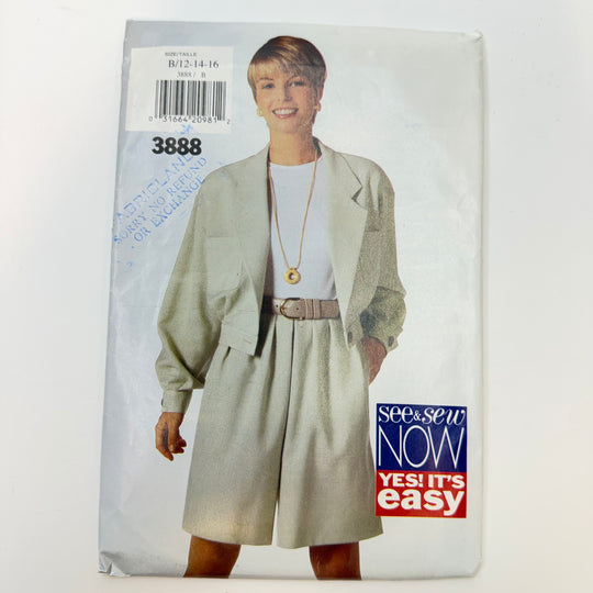 Sewing Pattern - Womenswear - See &amp; Sew 3888