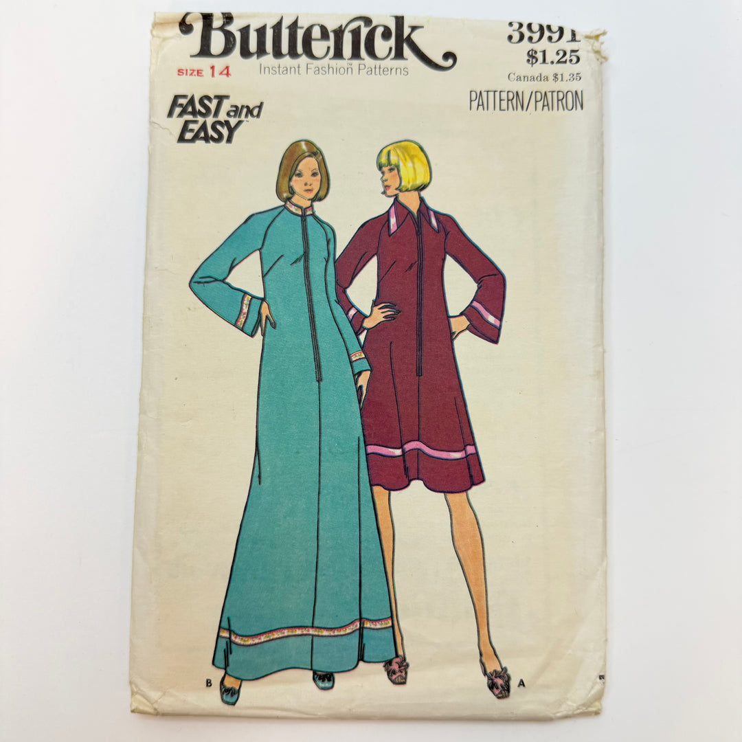 Sewing Pattern - Womenswear - Butterick 3991