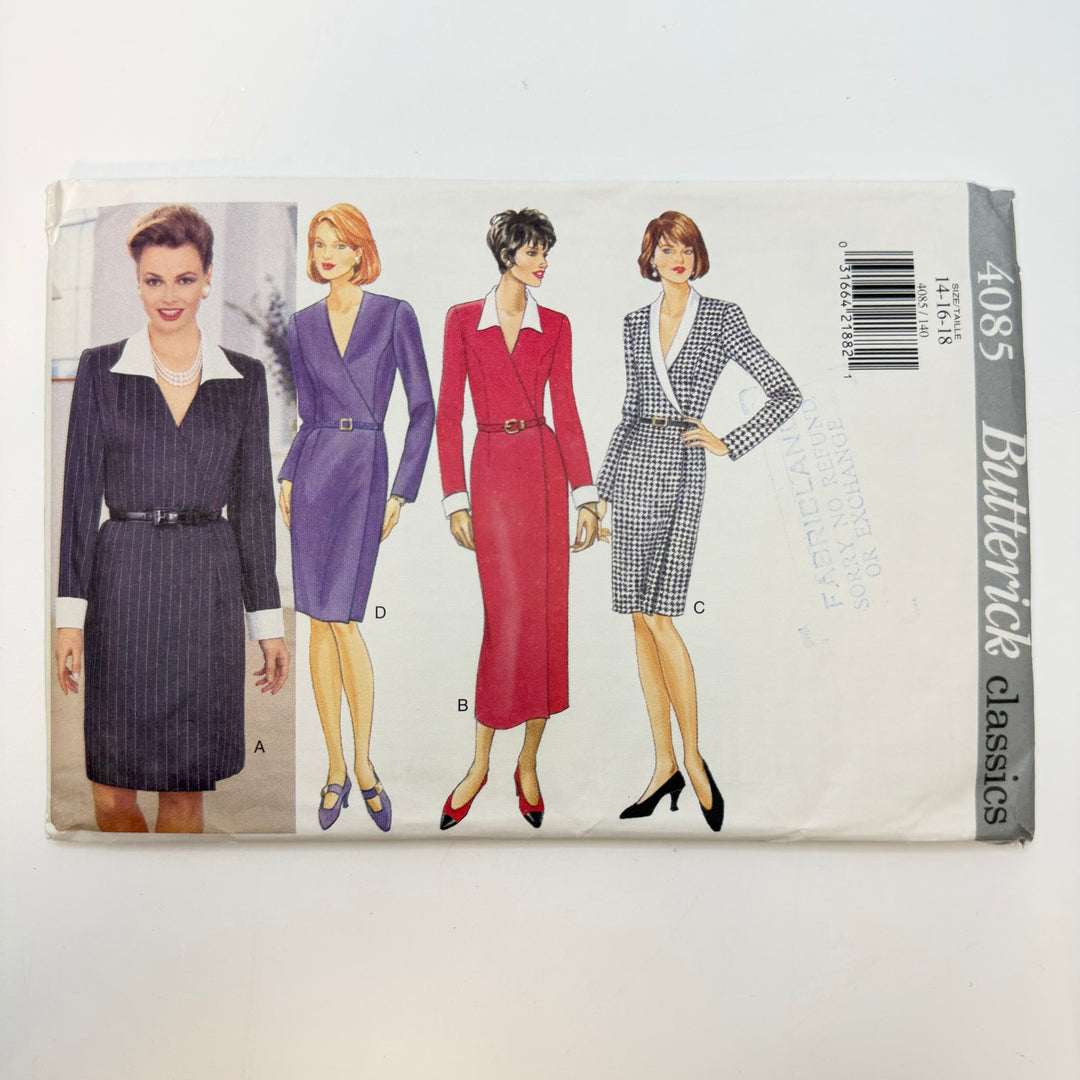 Sewing Pattern - Womenswear - Butterick 4085