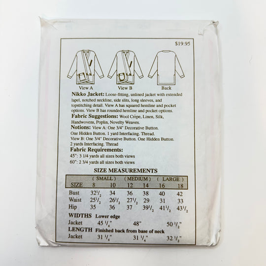 Sewing Pattern - Womenswear - The Sewing Workshop Collection 1