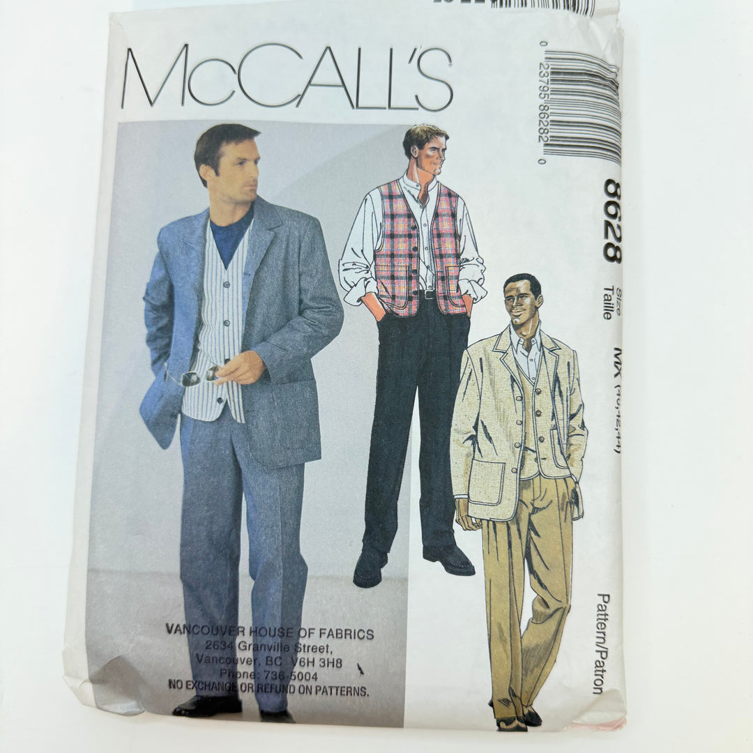 Sewing Pattern - Menswear - McCall&