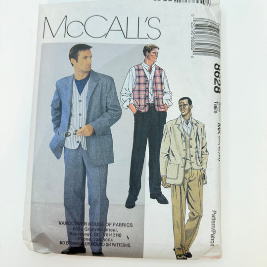 Sewing Pattern - Menswear - McCall&