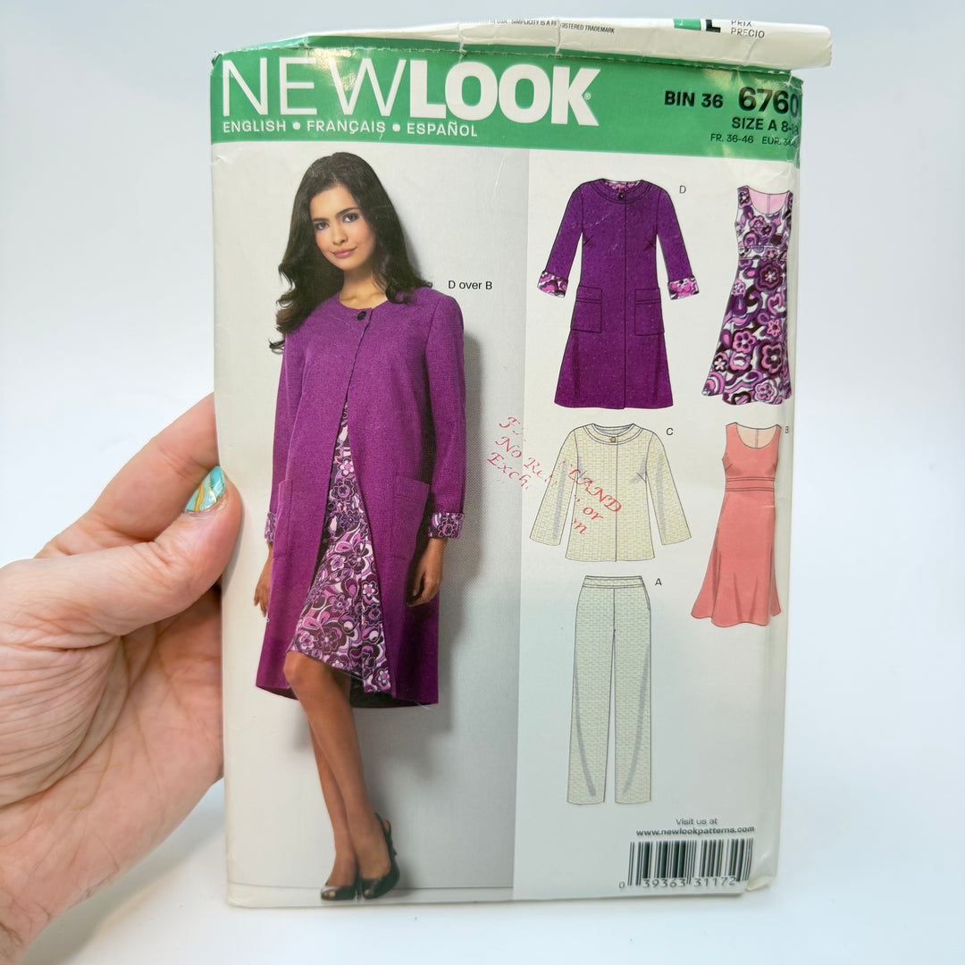 Sewing Pattern - Womenswear - New Look 6760