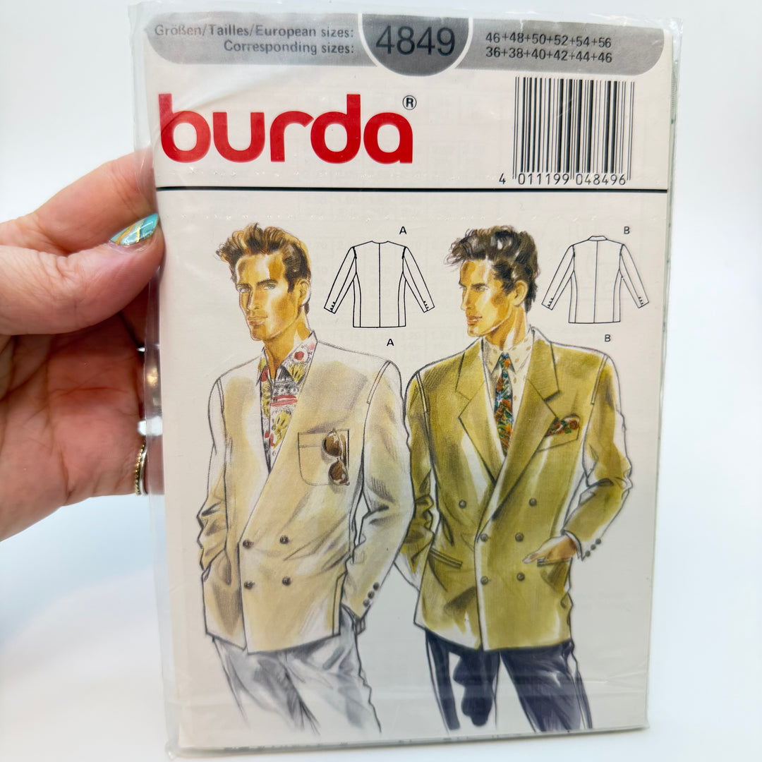 Sewing Pattern - Menswear - Burda 4849
