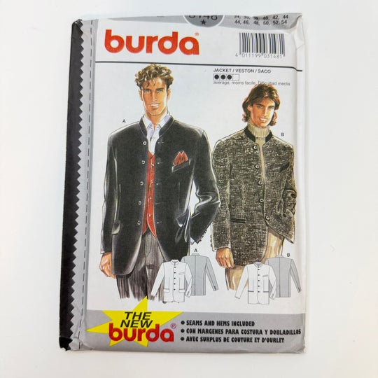 Sewing Pattern - Menswear - Burda 3148