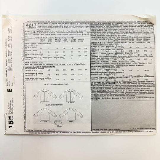 Sewing Pattern - Womenswear - McCall&