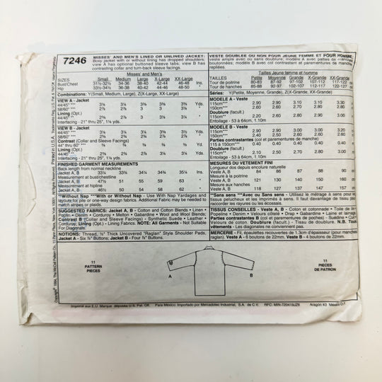 Sewing Pattern - Unisex - McCall&