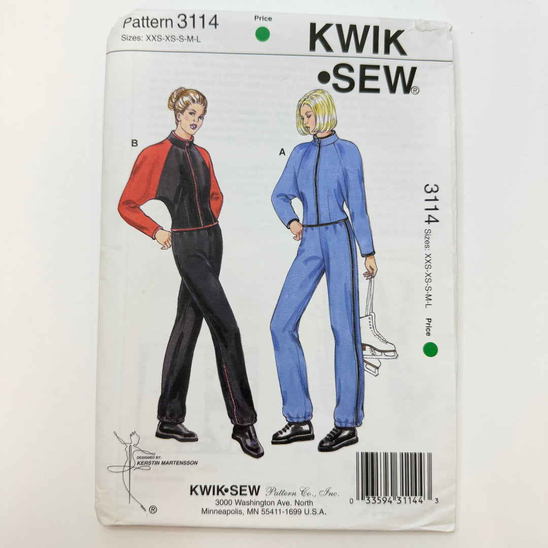 Sewing Pattern - Womenswear - Kwik Sew 3114