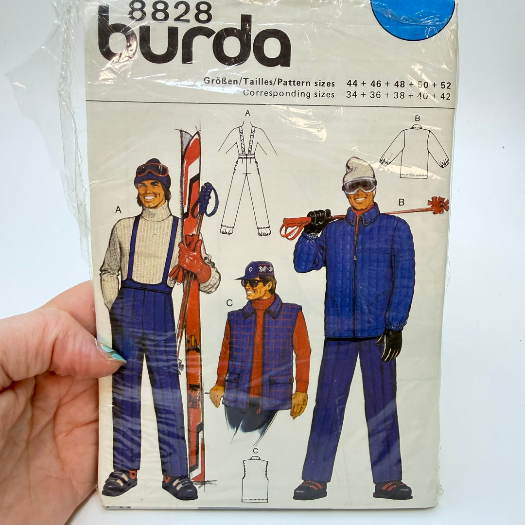 Sewing Pattern - Menswear - Burda 8828