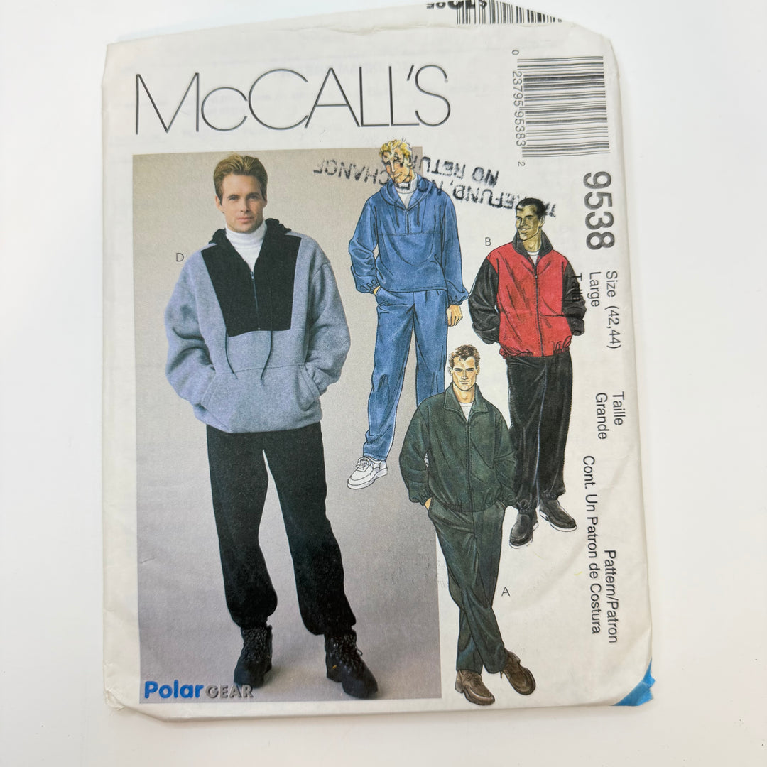 Sewing Pattern - Menswear - McCall&