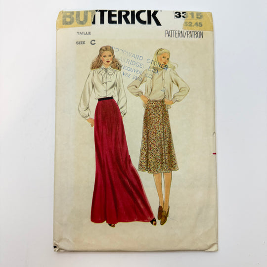 Sewing Pattern - Womenswear - Butterick 3515