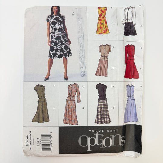 Sewing Pattern - Womenswear - Vogue 2654