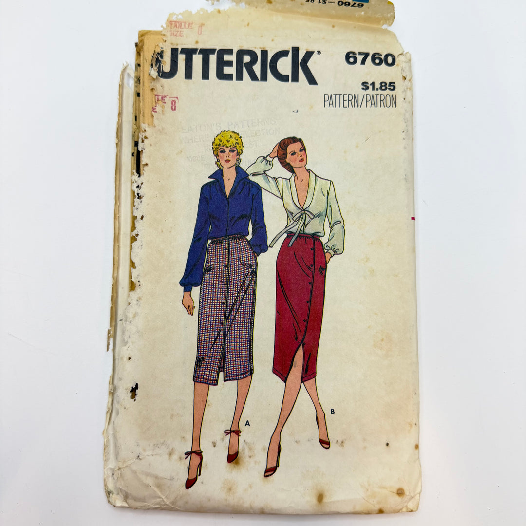 Sewing Pattern - Womenswear - Butterick 6760