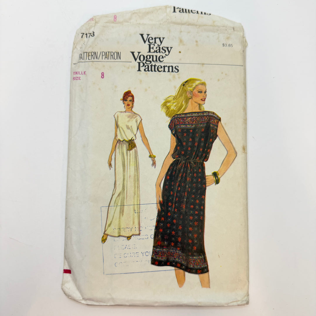 Sewing Pattern - Womenswear - Vogue 7173