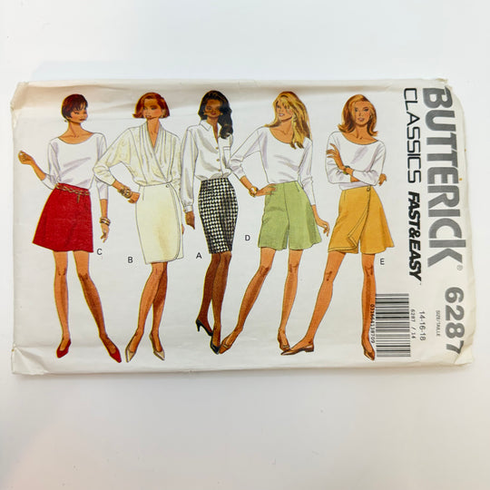 Sewing Pattern - Womenswear - Butterick 6287